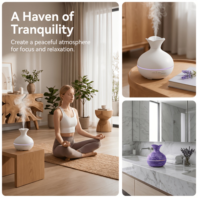 Electric Humidifier and Essential Oil Diffuser - Image 2
