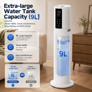 9L Large Capacity Floor Humidifier