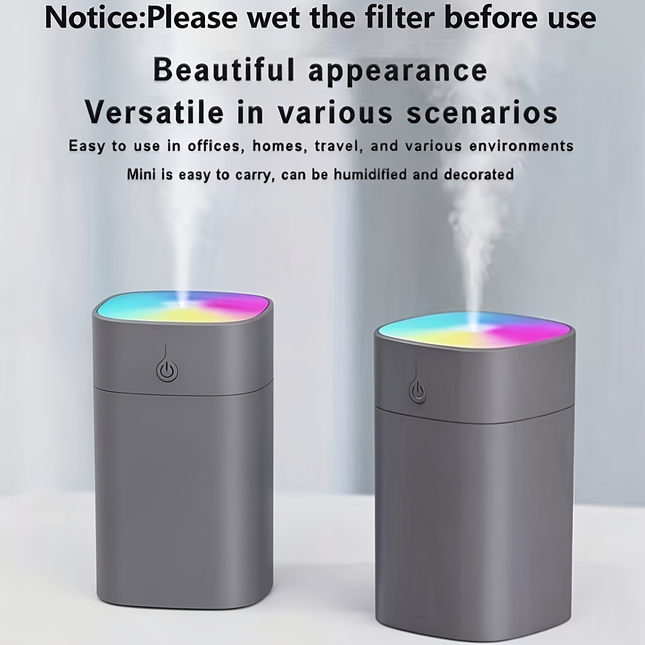 2-Pack Mini Humidifier